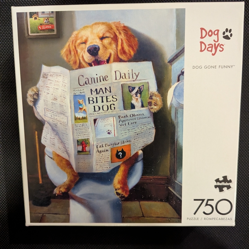 Dog Days 750-Piece Puzzle